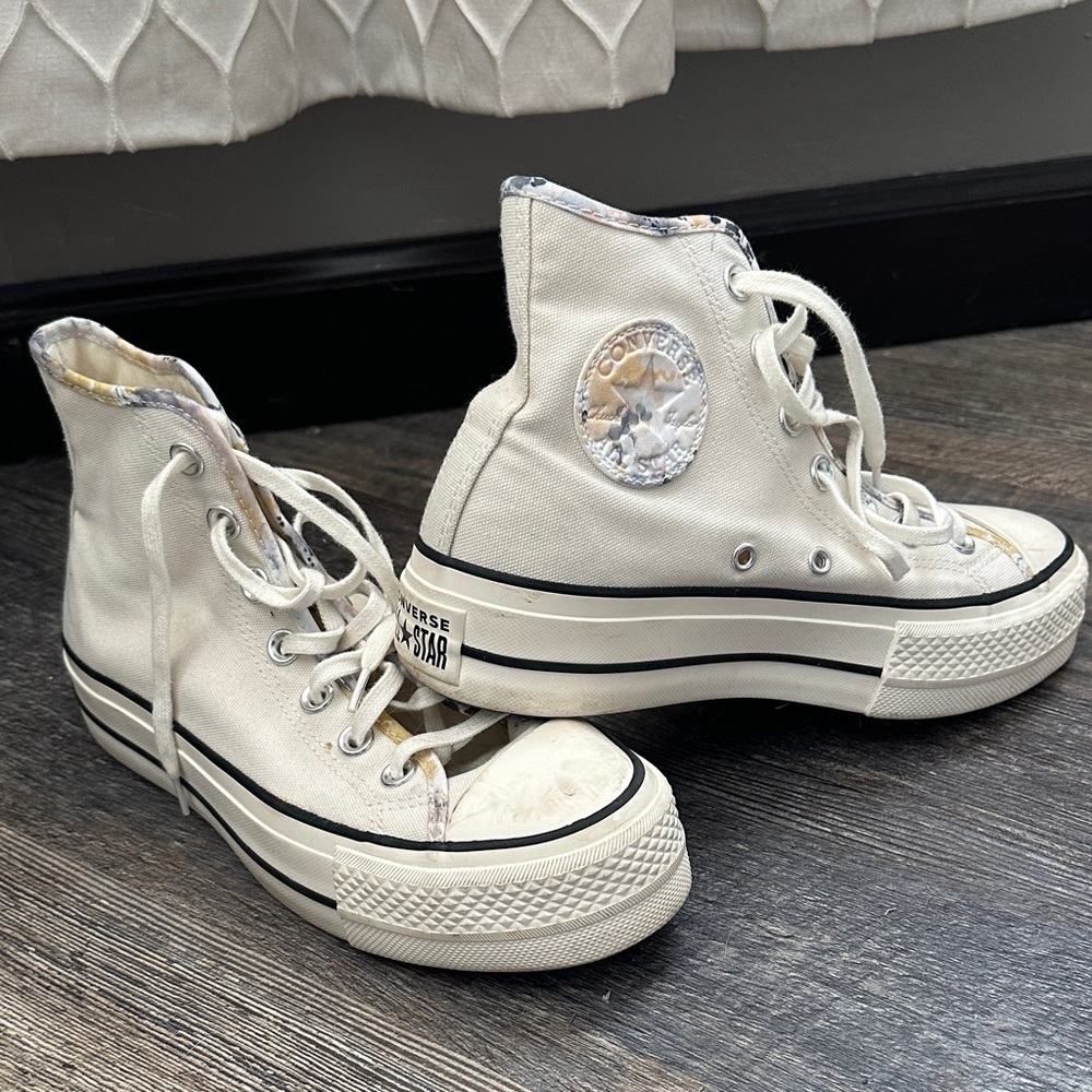 Converse Women's High-Top Sneakers - Cream